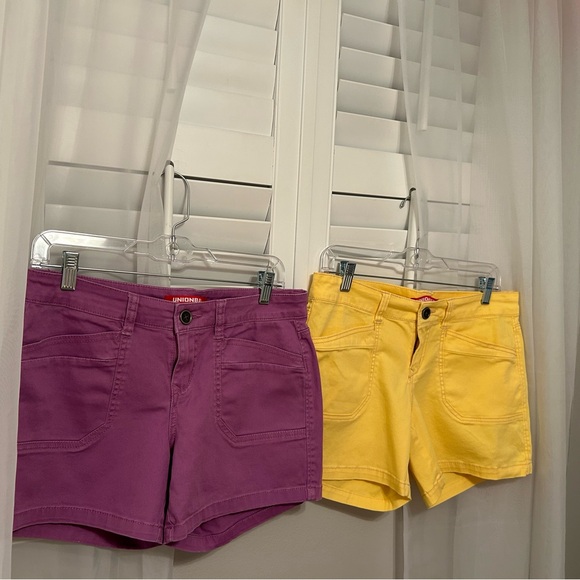 Juniors Union Bay shorts 5” inseam Darcy style name, Size 9 - Two pair bundle - Picture 2 of 9